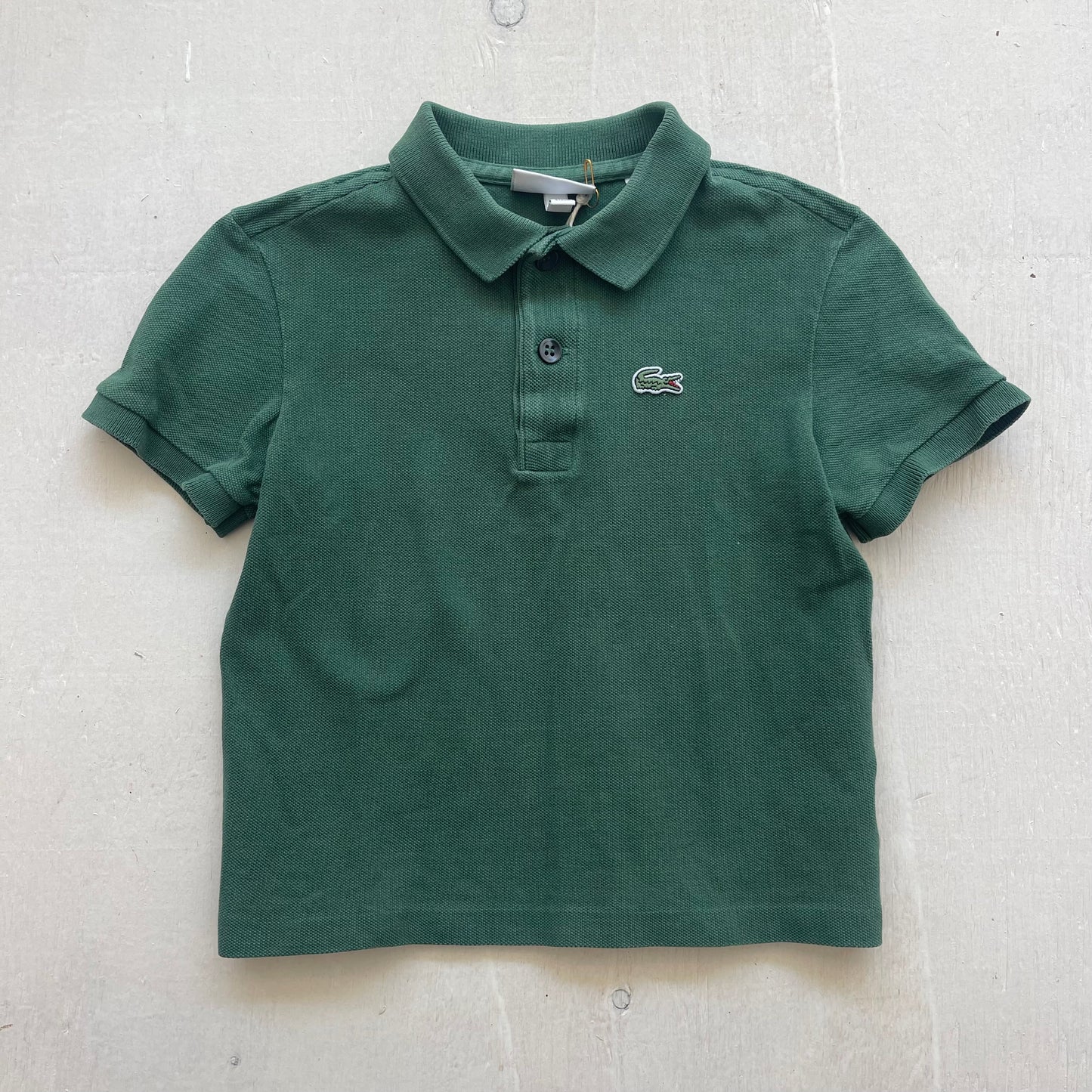 Polo piqué 4Y, par Lacoste