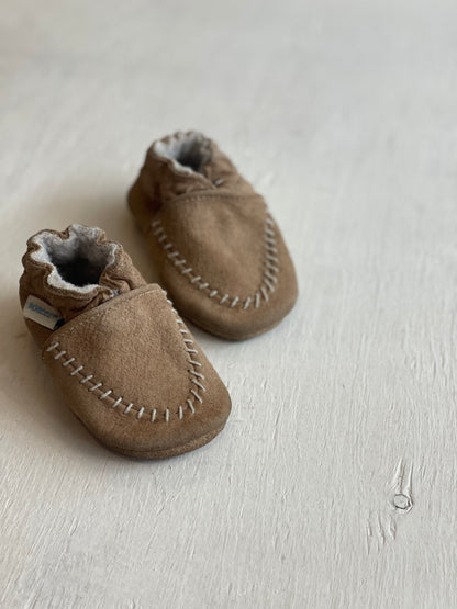 Chaussures en cuir souple 0-6M, par Robeez