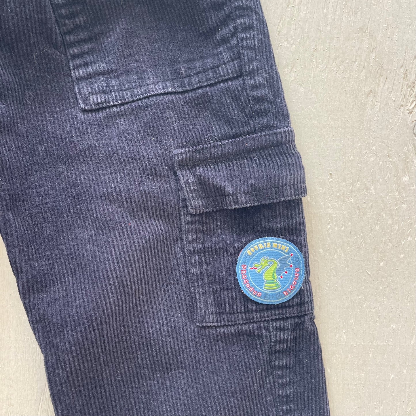 Pantalons en velours côtelé 24M, par Souris mini