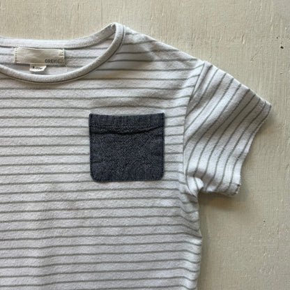 T-Shirt 9-12M, par Greige