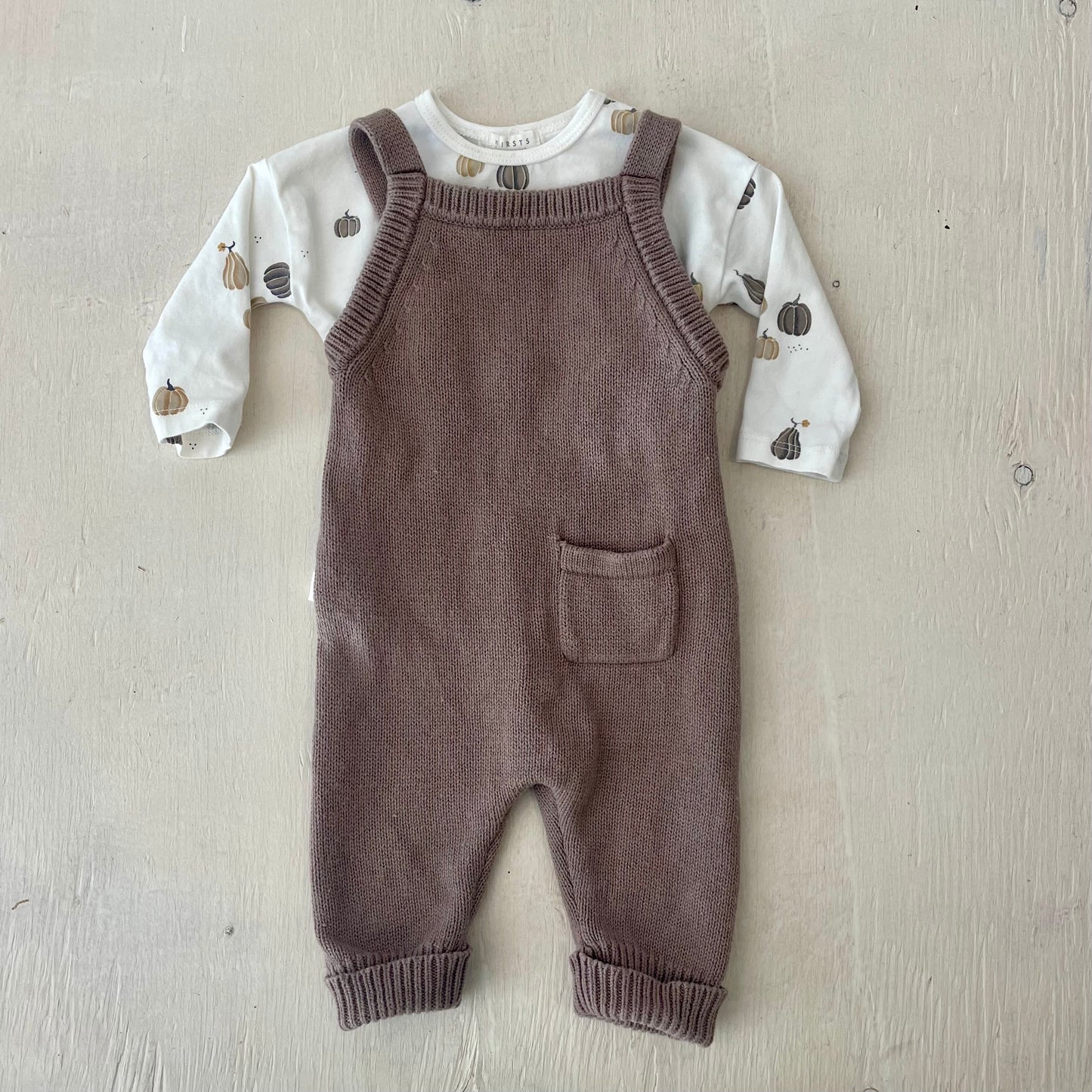 Salopette en tricot 3M, par Firsts by Petit lem