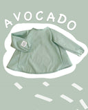 Bavette imperméable à manches longues - Avocado