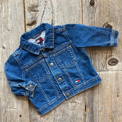 Veste en denim 6-12M, par Tommy Hilfiger