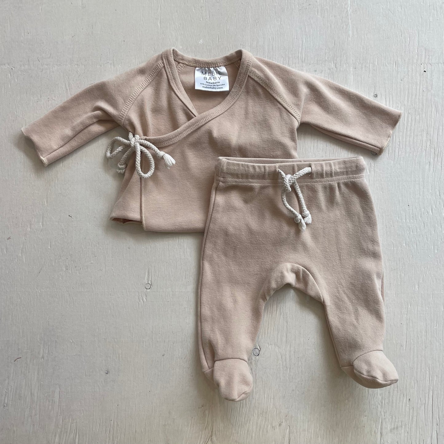 Ensemble 2 pièces NB, par Mebie Baby