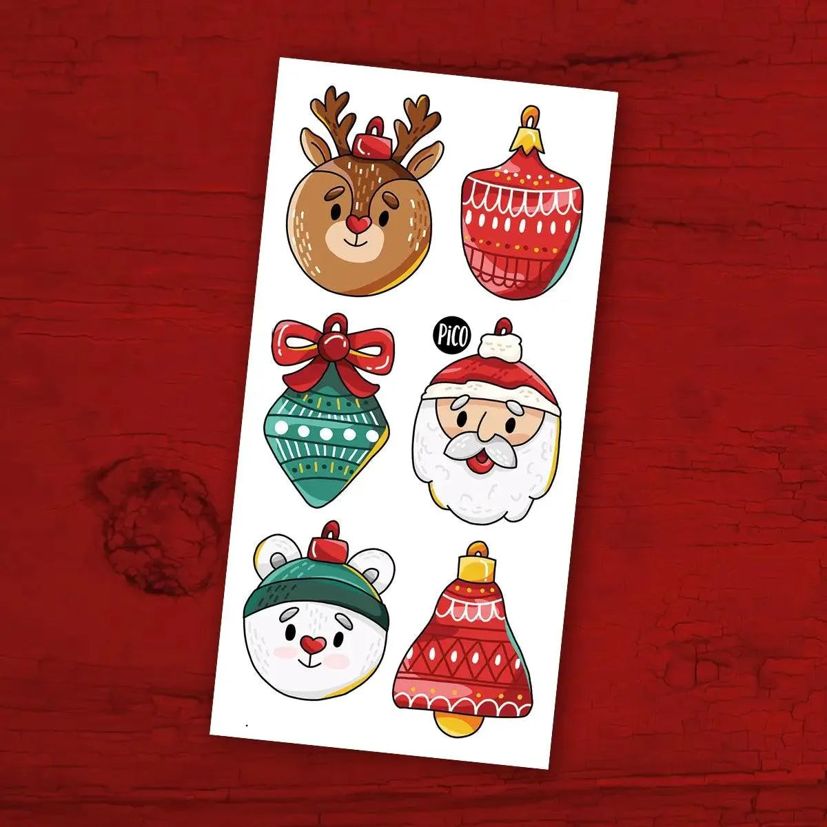 Tatouages temporaires - Temps des Fêtes