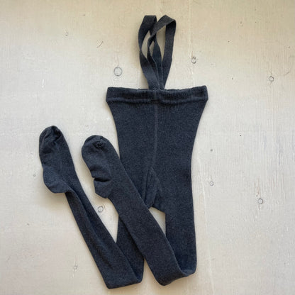Collants à bretelles Ribbed 2-3T, par Silly Silas