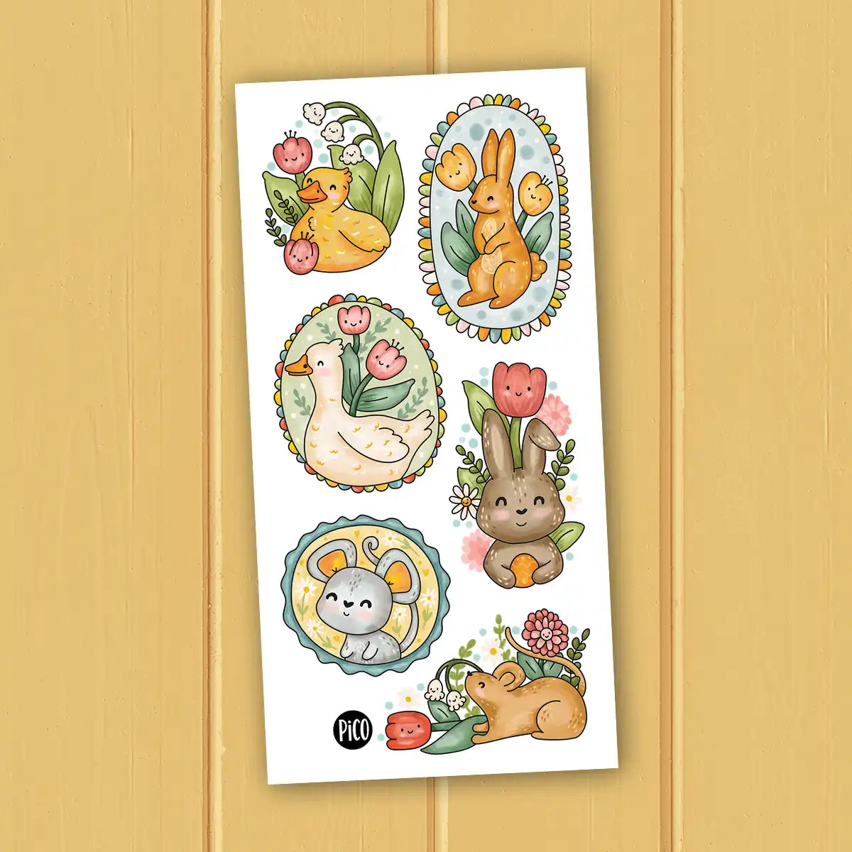 Tatouages temporaires - Pâques