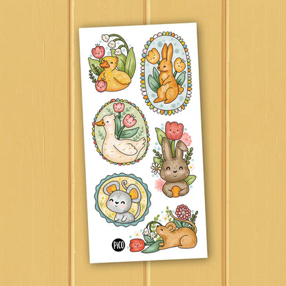 Tatouages temporaires - Pâques