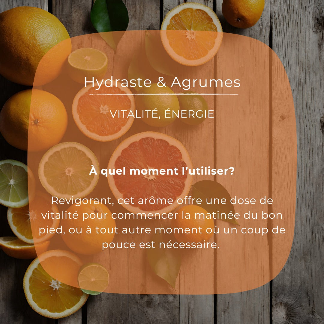 Gel nettoyant corps et mains - Hydraste et agrumes | VRAC