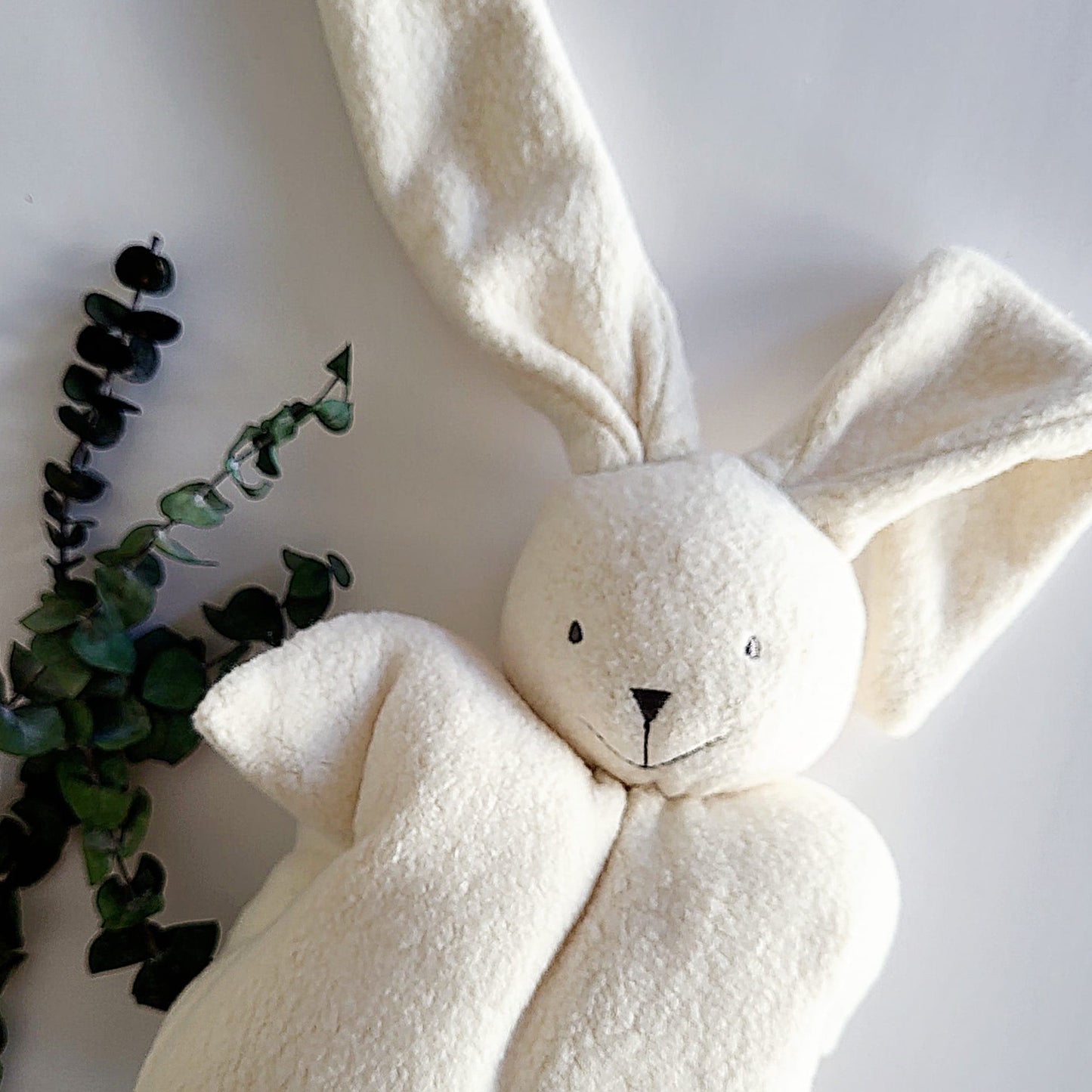 Peluche Lapin Douillet en coton bio