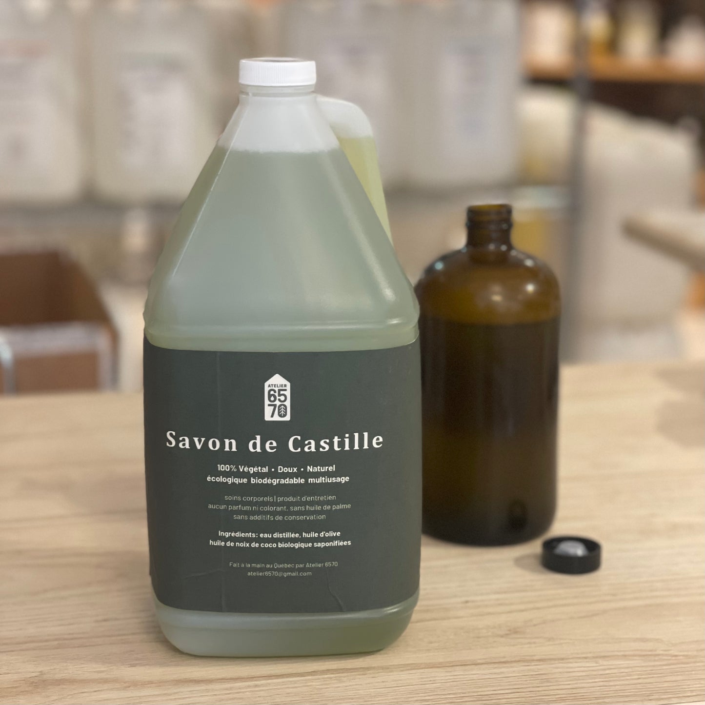 Savon de Castille naturel - Sans odeur