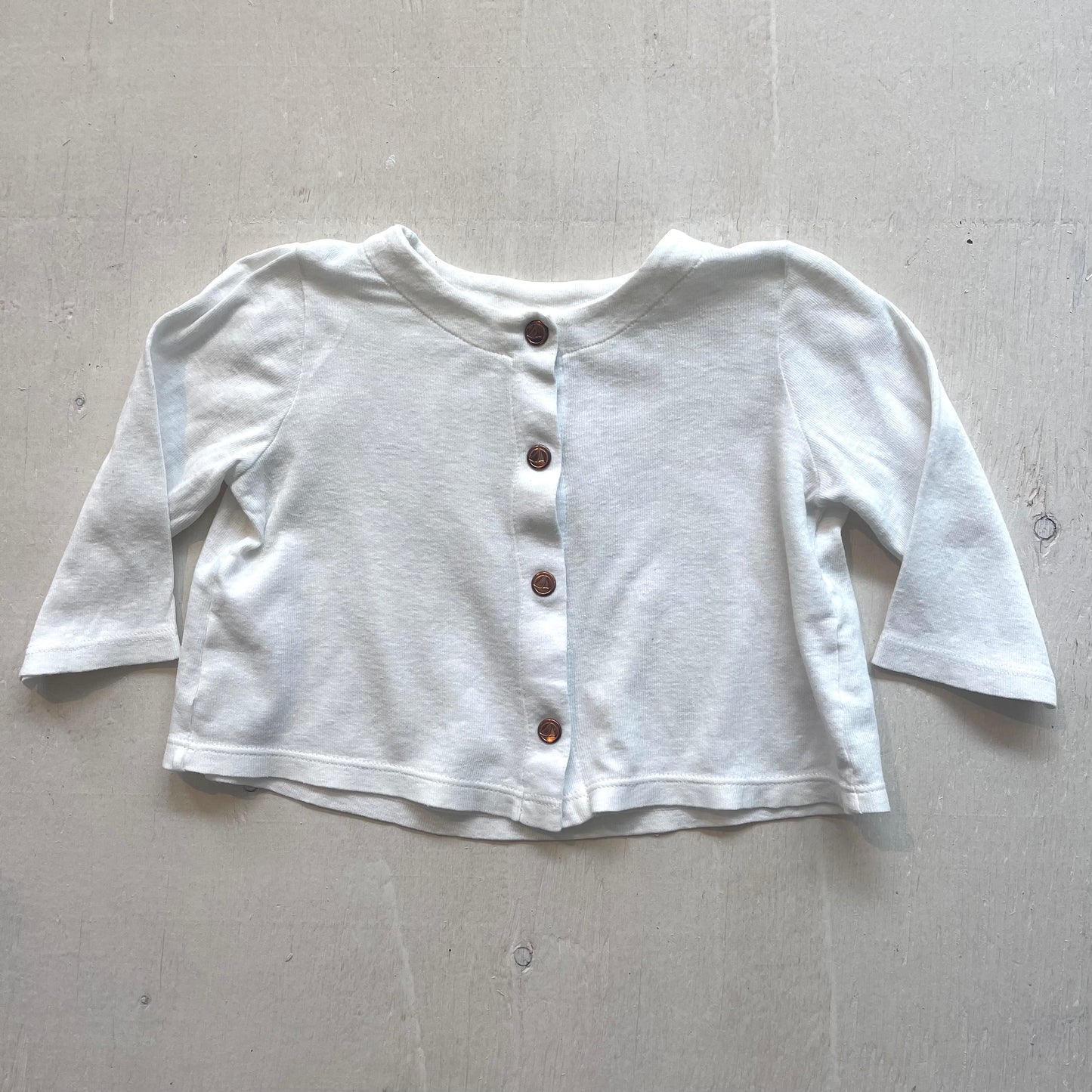 Veste basique lin 12M, par Petit bateau