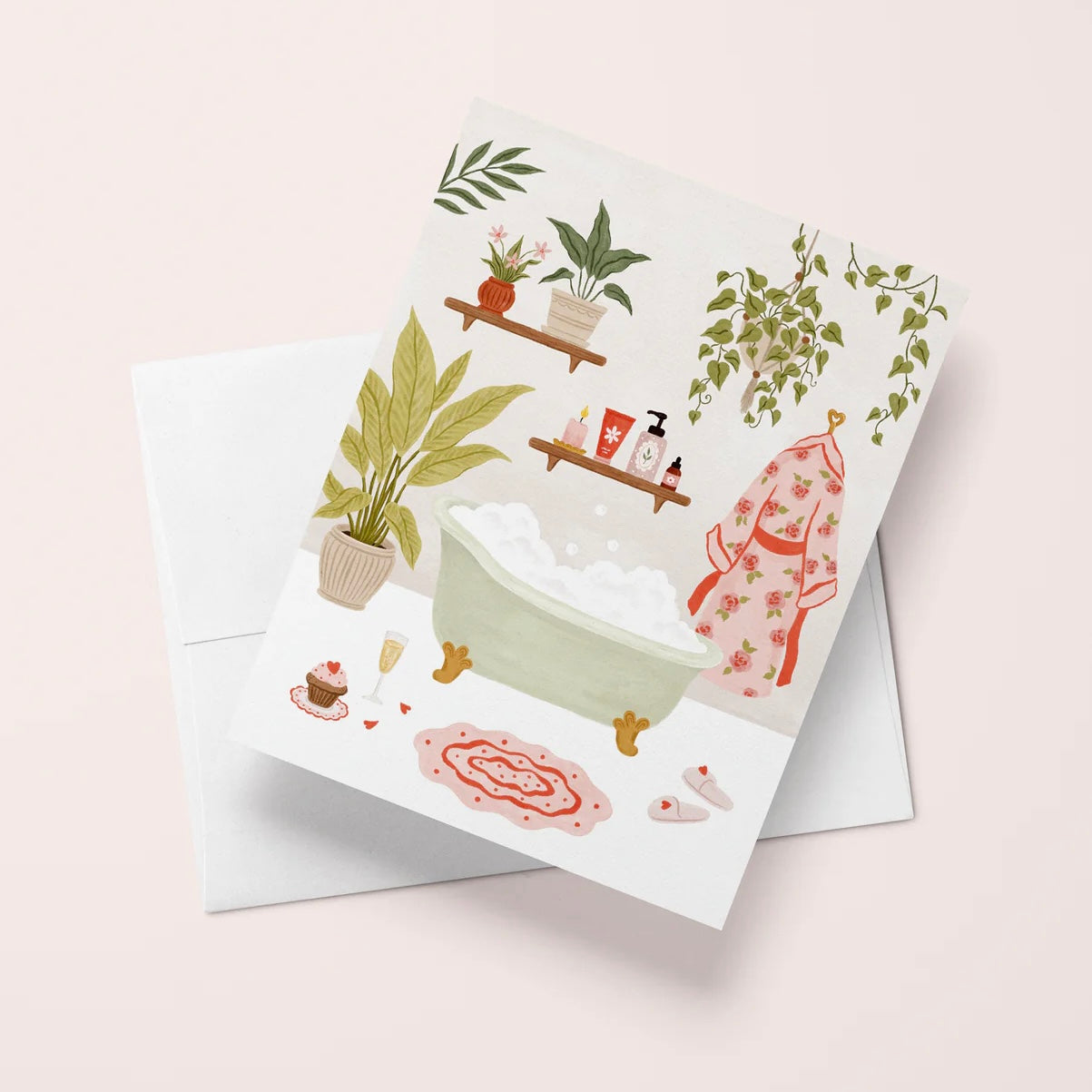 Carte de souhaits - Moment self-care