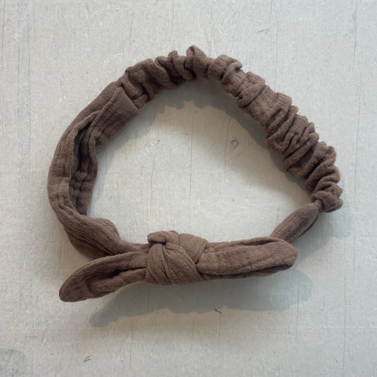 Bandeau en mousseline, par Mini bretzel