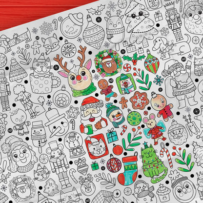 Coloriage géant - Noël