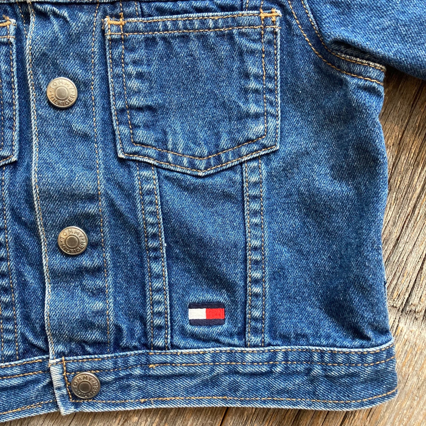 Veste en denim 6-12M, par Tommy Hilfiger