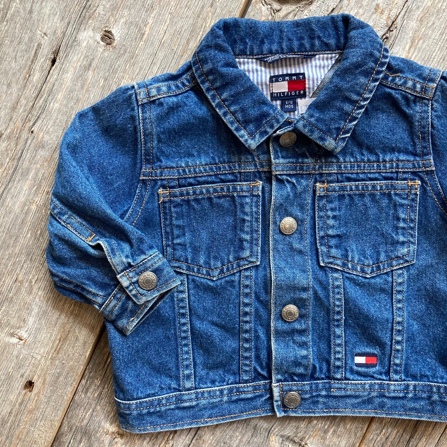 Veste en denim 6-12M, par Tommy Hilfiger