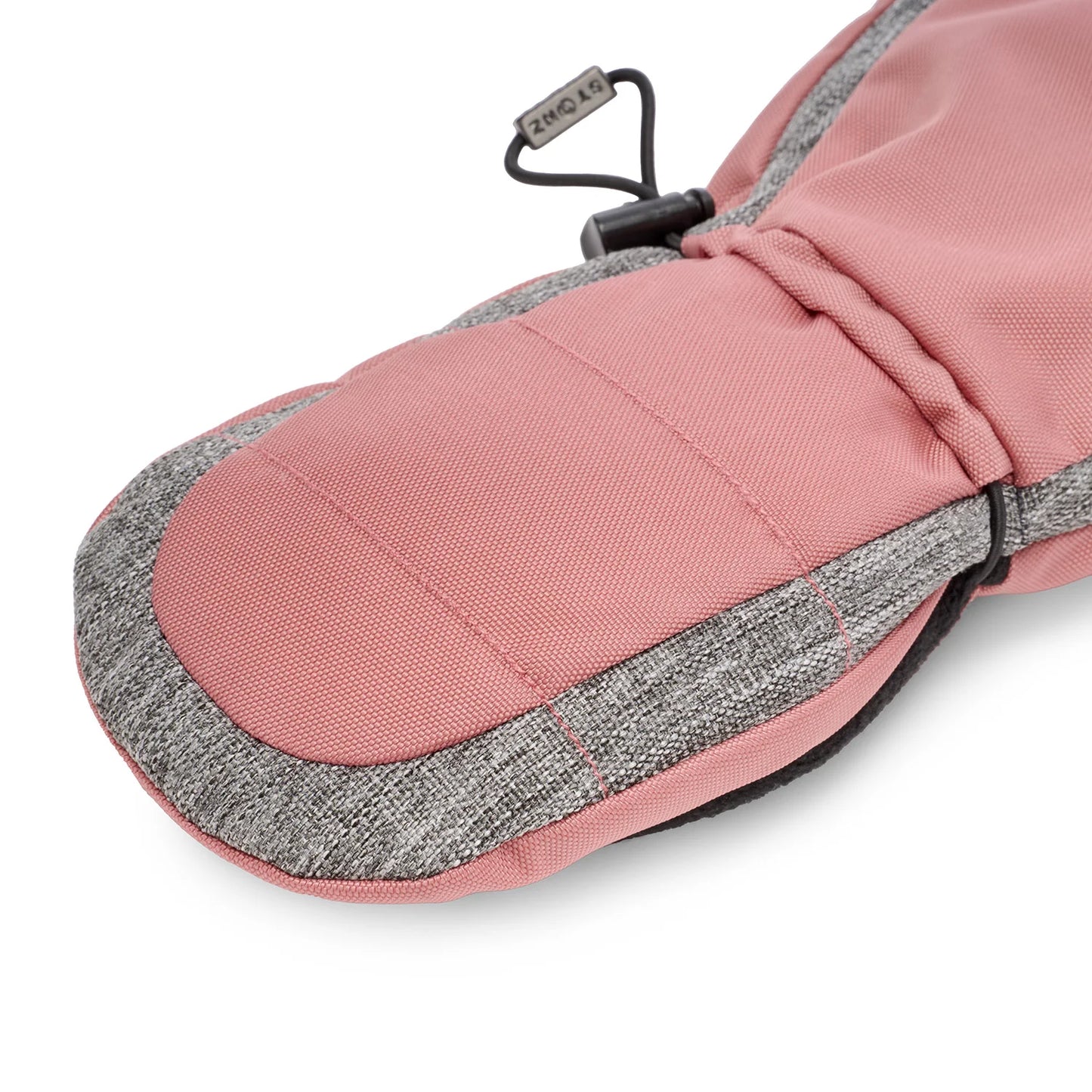 Mitaines pour enfants - Dusty Rose/Heather Grey