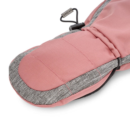 Mitaines pour enfants - Dusty Rose/Heather Grey