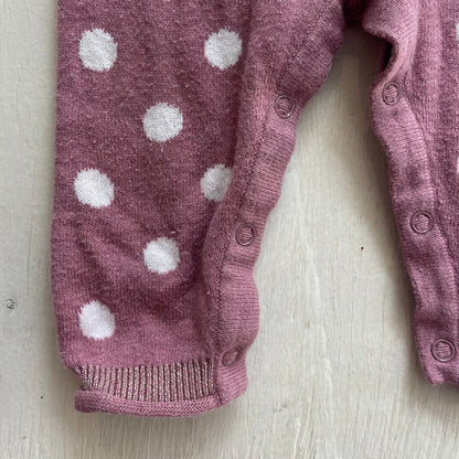 Combinaison tricot 6M, par Noukie's