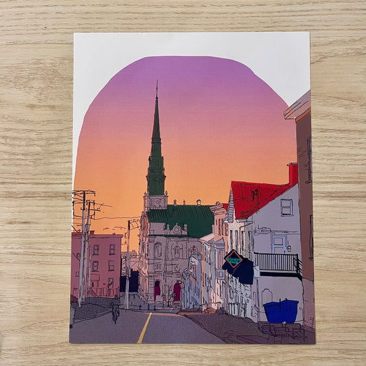 Illustration décorative - Rue de Claire-Fontaine