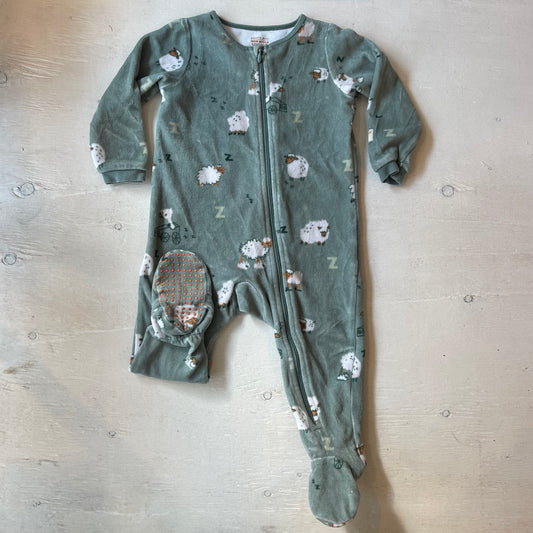 Pyjama en velours 12-18M, par Souris mini