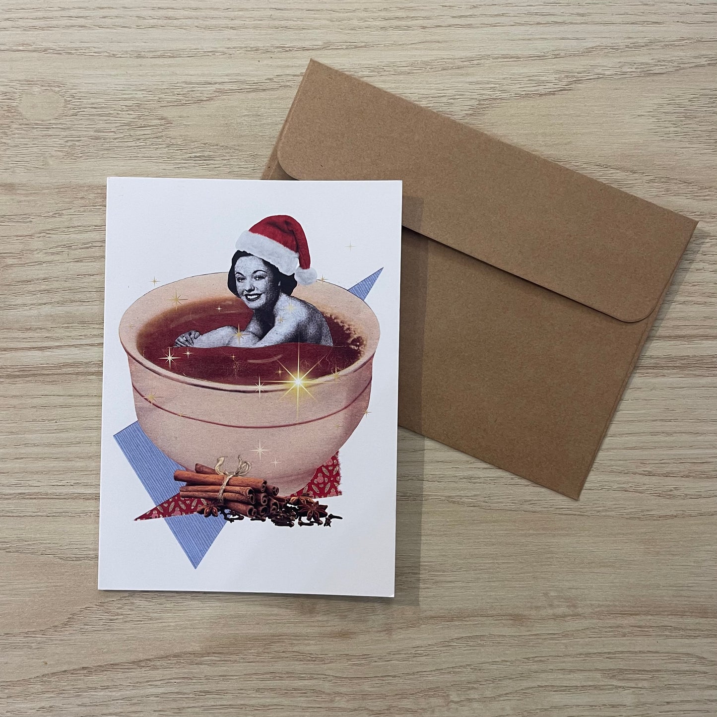 Carte de souhaits - Bon bain de grog