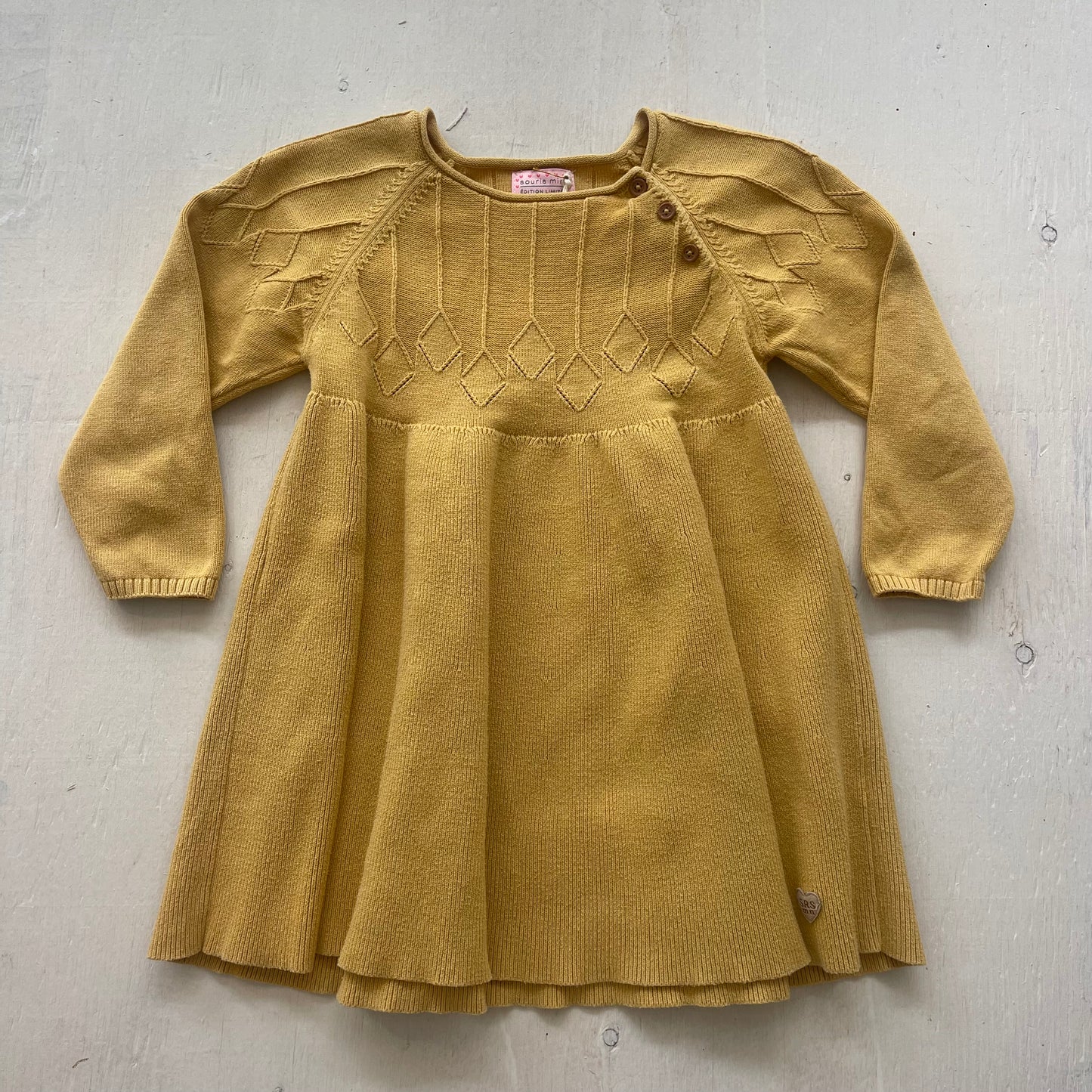 Robe tricot 2-3T, par Souris mini