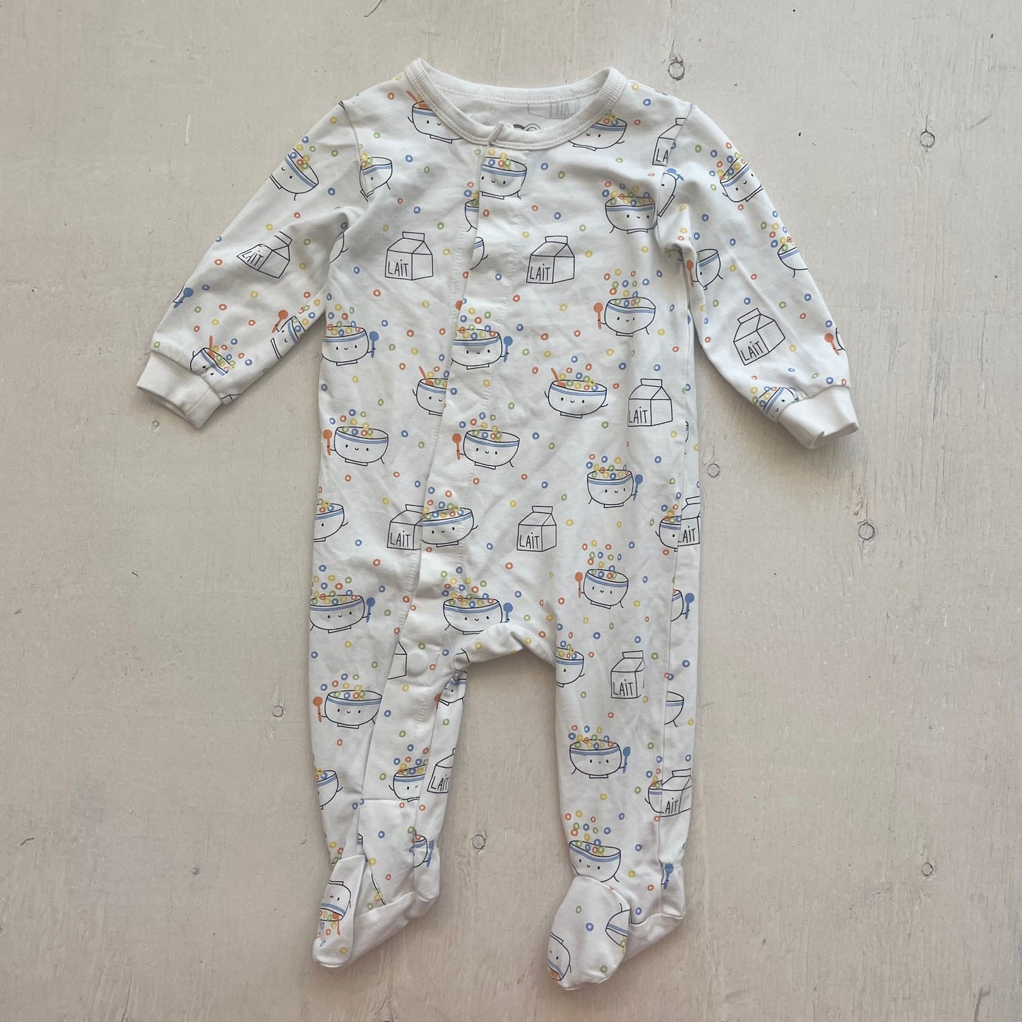 Pyjama à pattes 3-6M, par Collé-collé