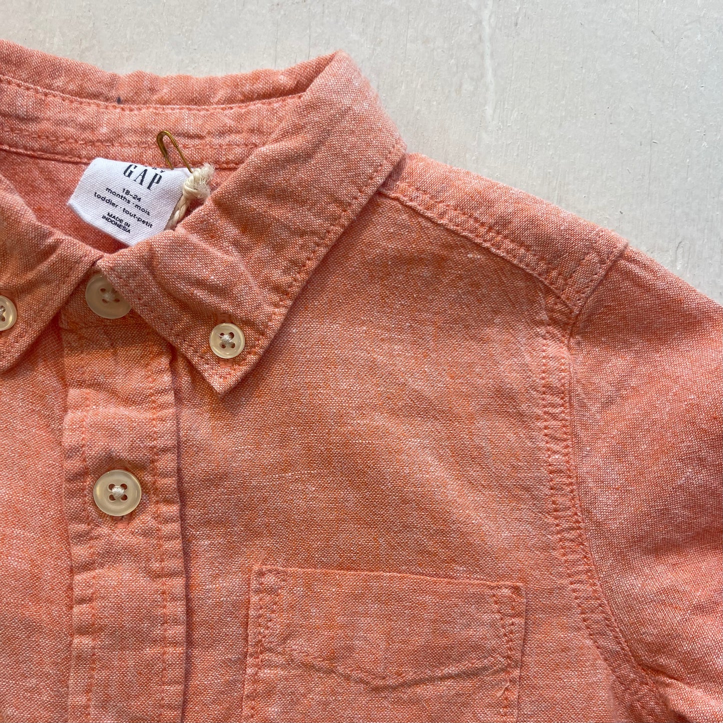 Chemise lin 18-24M, par Gap