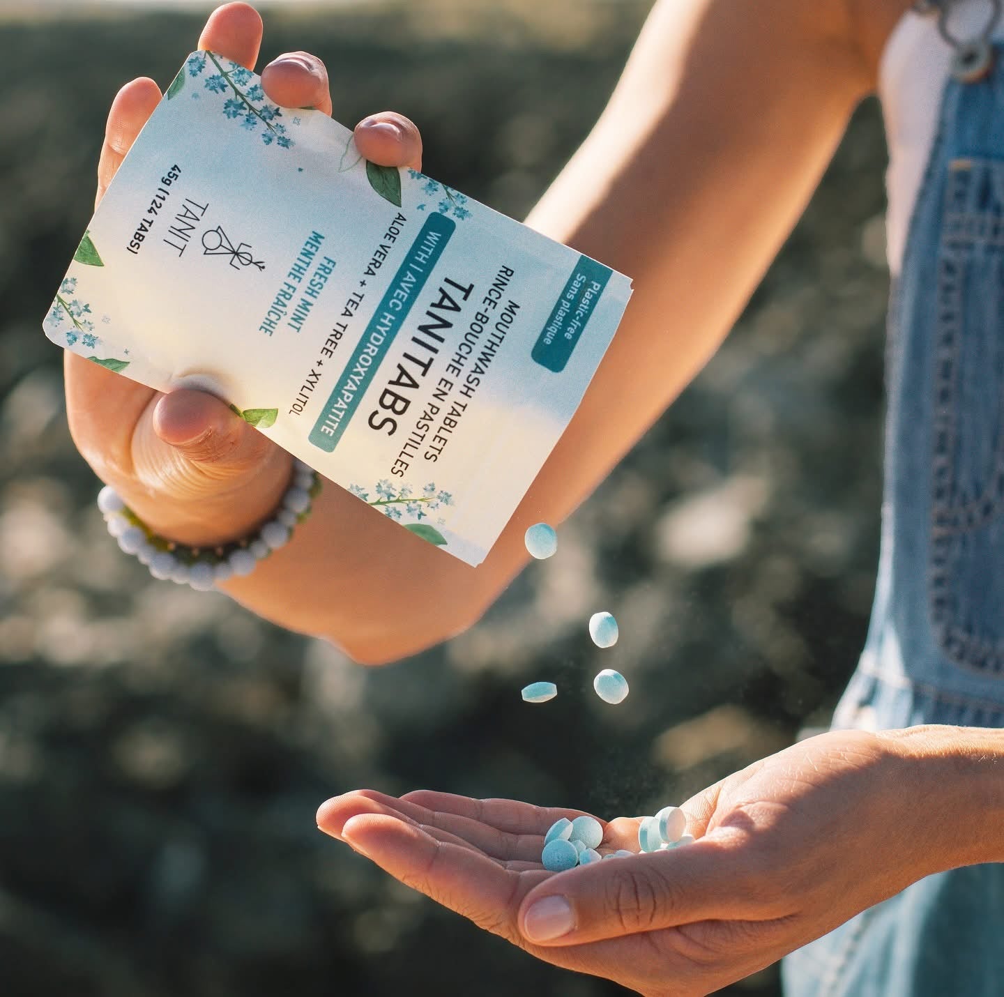 Rince-bouche en pastilles - Menthe fraîche