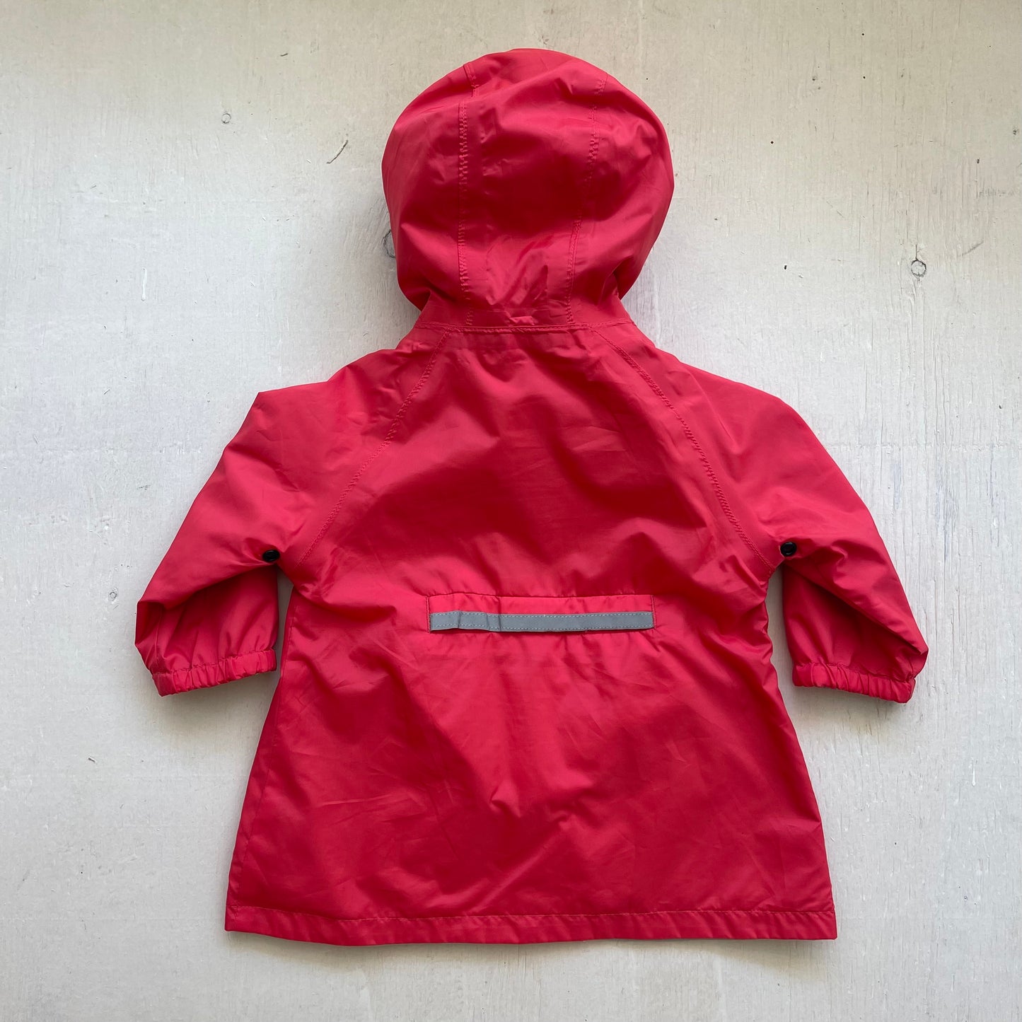 Manteau imperméable réversible 12M, par Petit bateau