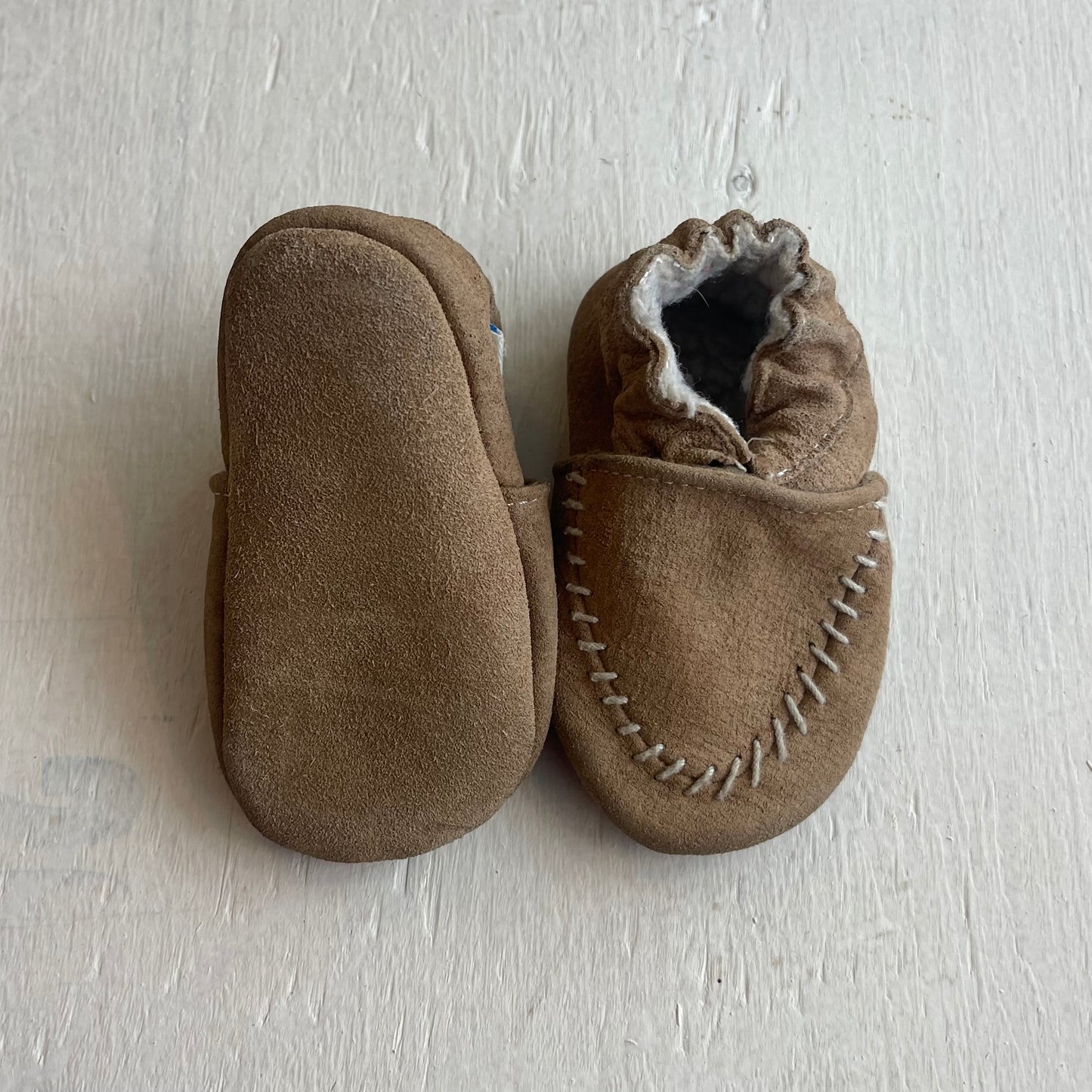 Chaussures en cuir souple 0-6M, par Robeez