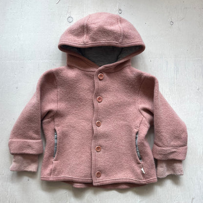 Veste en laine bouillie 2-3T, par Disana