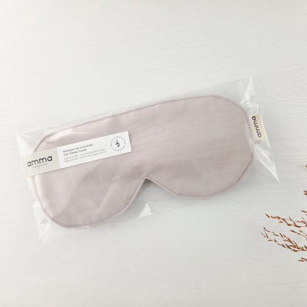 Masque de sommeil - Rose pâle