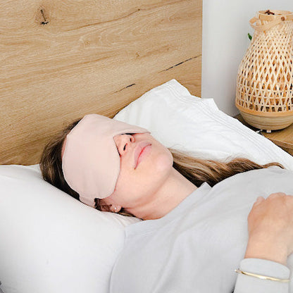 Masque de sommeil - Rose pâle