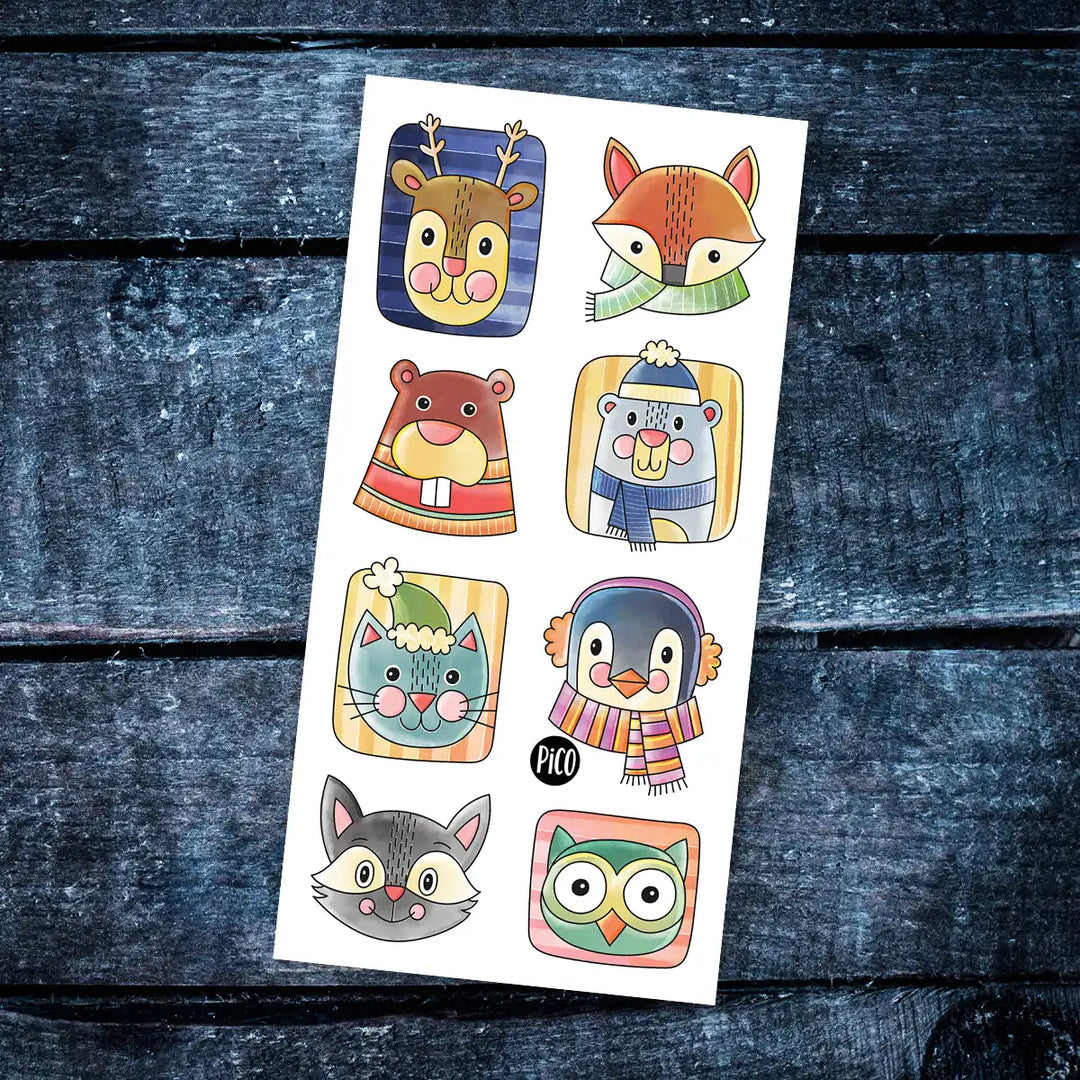 Tatouages temporaires - Animaux