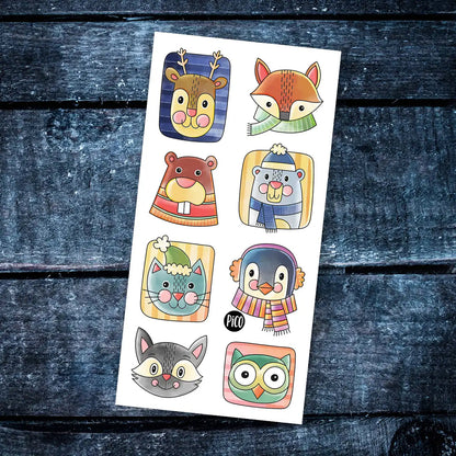 Tatouages temporaires - Animaux