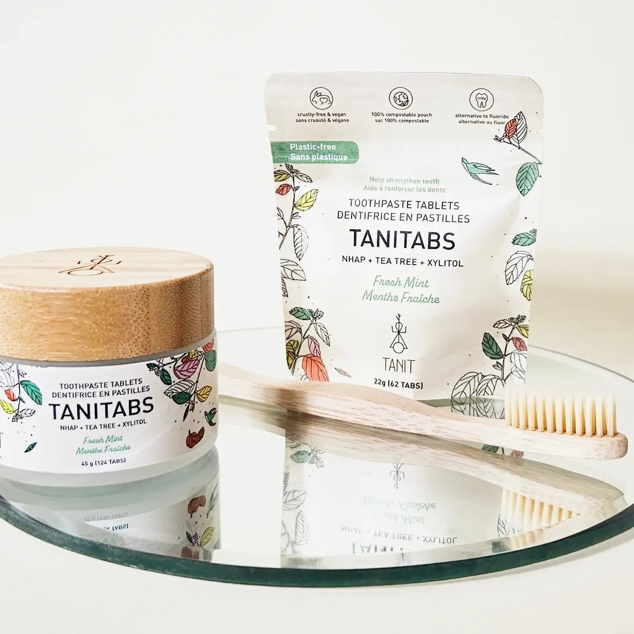 Dentifrice en pastilles - Menthe fraîche