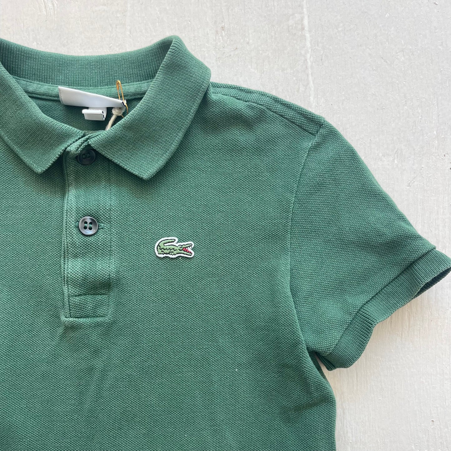 Polo piqué 4Y, par Lacoste