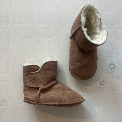 Bottes suède et laine 12-18M, par Emu Australia