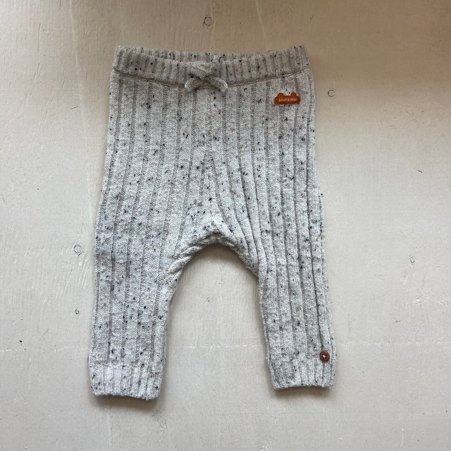 Pantalons en tricot 9-12M, par Souris mini