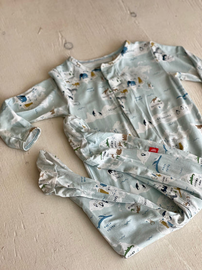 Pyjama à pattes 6-9M, par Magnetic Me
