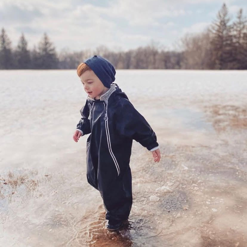 Combinaison imperméable doublée - Black