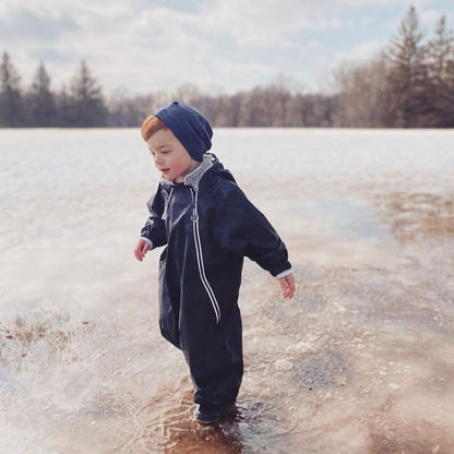 Combinaison imperméable doublée - Black