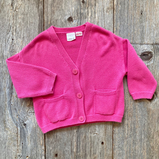 Veste surdimensionnée en tricot 12-18M, par Zara