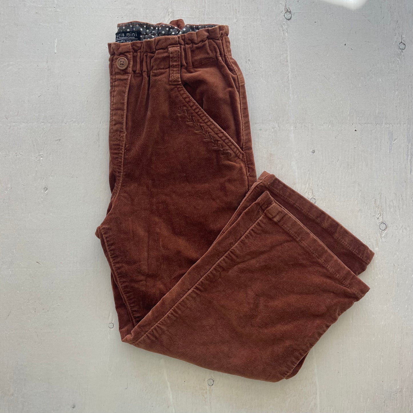 Pantalons en velours 7Y, par Souris mini