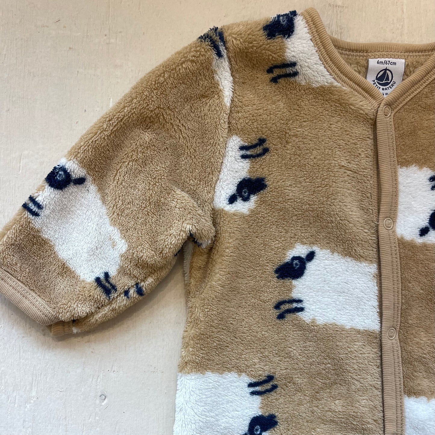 Pyjama à pattes 6M, par Petit bateau