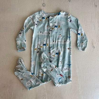 Pyjama à pattes 6-9M, par Magnetic Me