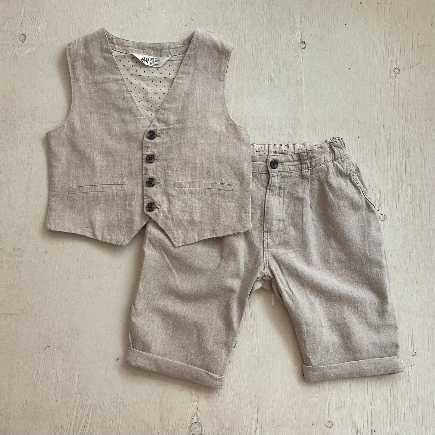 Ensemble en lin 4-5Y, par H&M